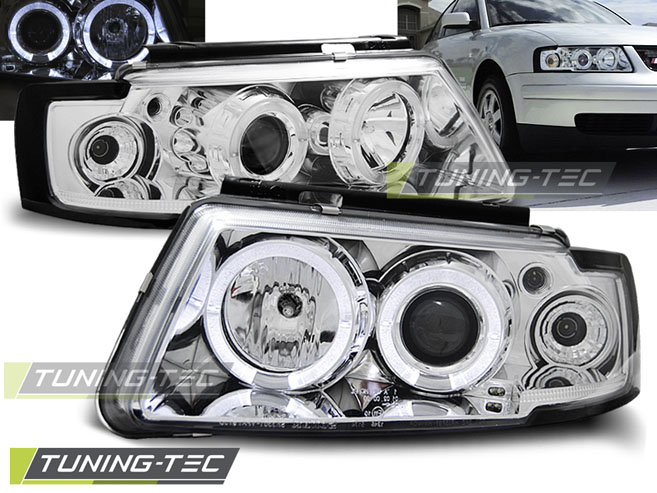 Faruri VW PASSAT B5 3B 11.96-08.00 ANGEL EYES CROM [1]