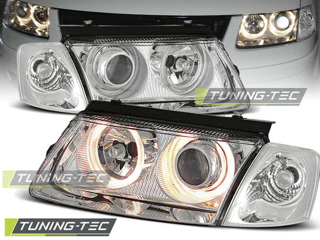 Faruri VW PASSAT B5 3B 11.96-08.00 ANGEL EYES CROM [1]