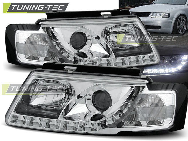 Faruri VW PASSAT B5 3B 11.96-08.00 DAYLIGHT CROM [1]