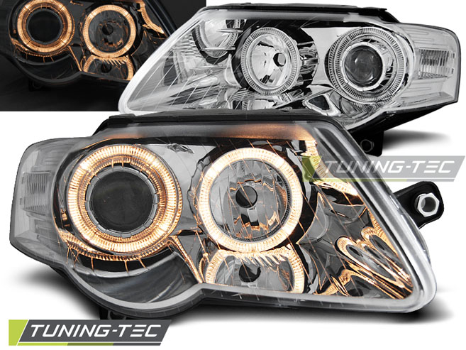 Faruri VW PASSAT B6 3C ANGEL EYES CROM LPVWC5 [1]