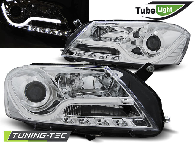 Faruri VW PASSAT B7 10.10-10.14 CROM TUBE LIGHT [1]
