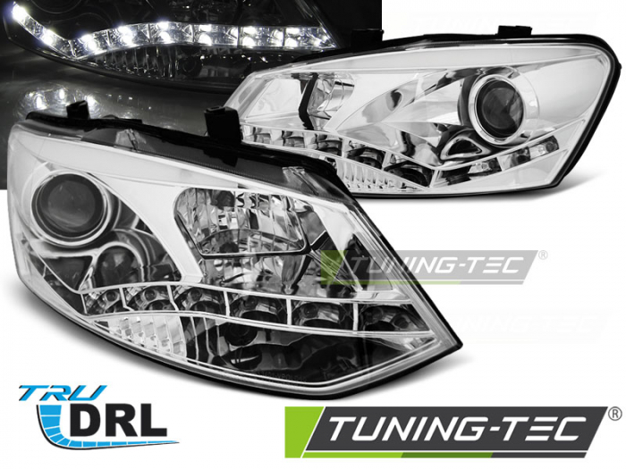 Faruri VW POLO 6R 09-03.14  DRL CROM [1]