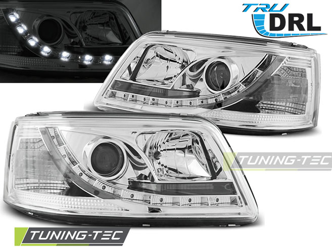 Faruri VW T5 04.03-08.09 TRU DRL CROM [1]