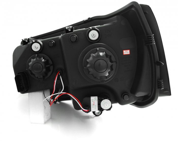 Faruri VW T5 2010-2015 U-TYPE negru  [3]
