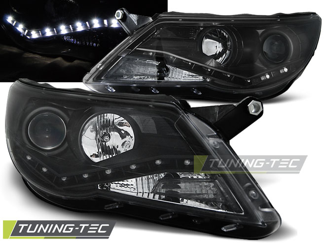 Faruri VW TIGUAN 10.07-11 DAYLIGHT NEGRU [1]