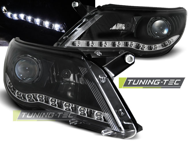 Faruri VW TIGUAN 10.07-11 DAYLIGHT NEGRU [1]