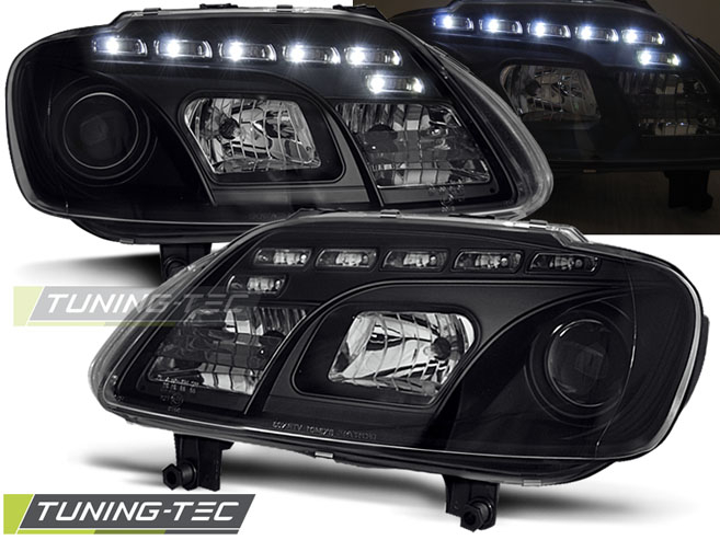 Faruri VW TOURAN 02.03-10.06 / CADDY DAYLIGHT NEGRU [1]