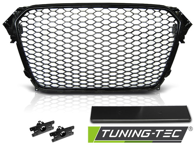 GRILA AUDI A4 (B8) RS-TYPE 11.11-15 Negru Lucios [2]