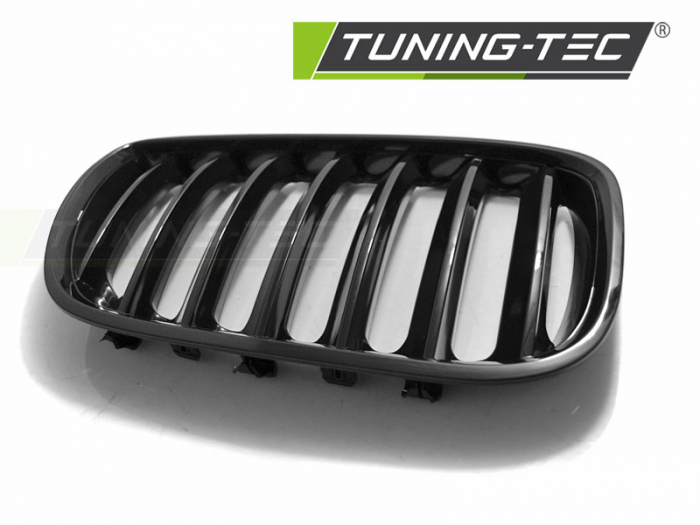 Grila BMW X5 E53 LCI 04-06 Negru lucios  [2]