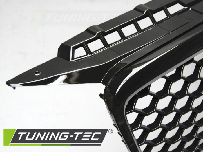 Grila fagure AUDI A3 8P (05-08) LOOK RS3 design negru lucios [3]