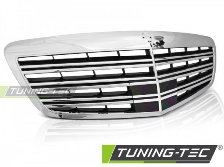Grila MERCEDES W221 09-13 S65 AMG CROM NEGRU [2]
