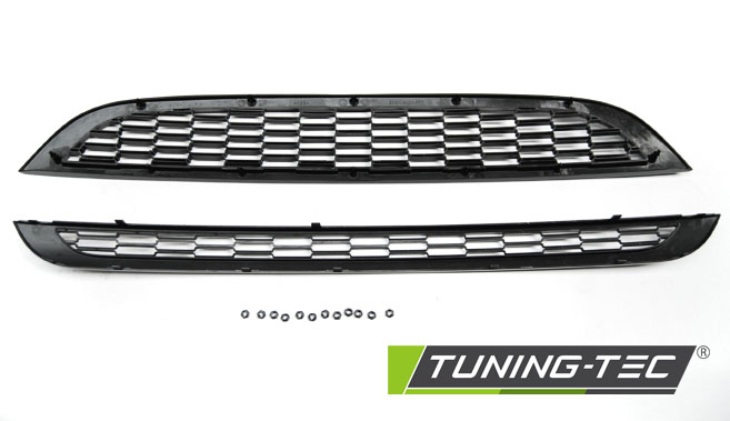 Grila S TYPE MINI COOPER 01-06 R50 / R53 negru lucios [4]