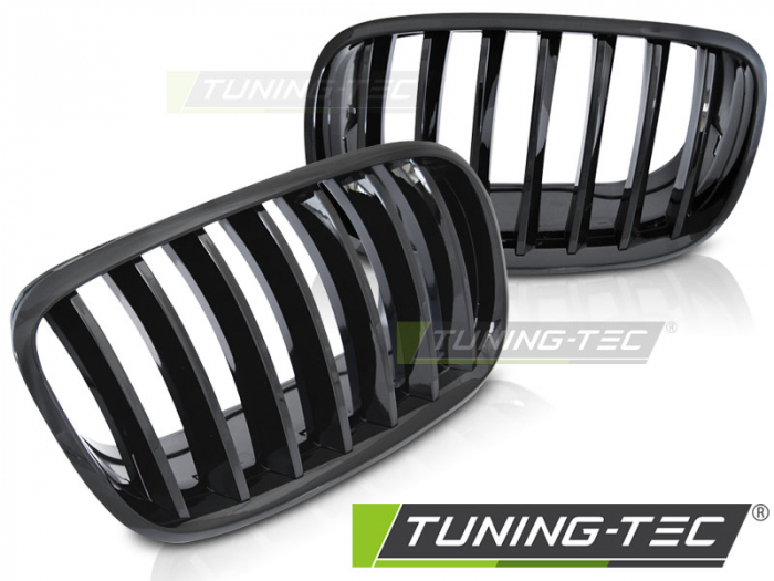 Grila negru lucios BMW X5 E70 X6 E71 08- [2]