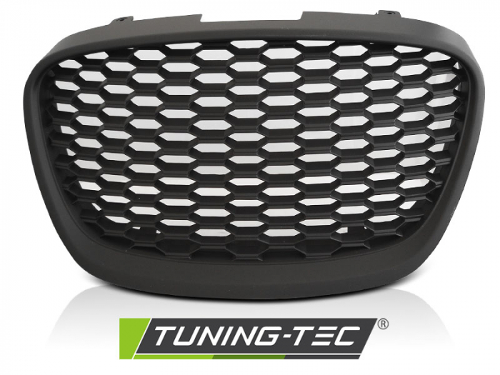 Grila SEAT LEON 09-13 negru mat fagure [2]