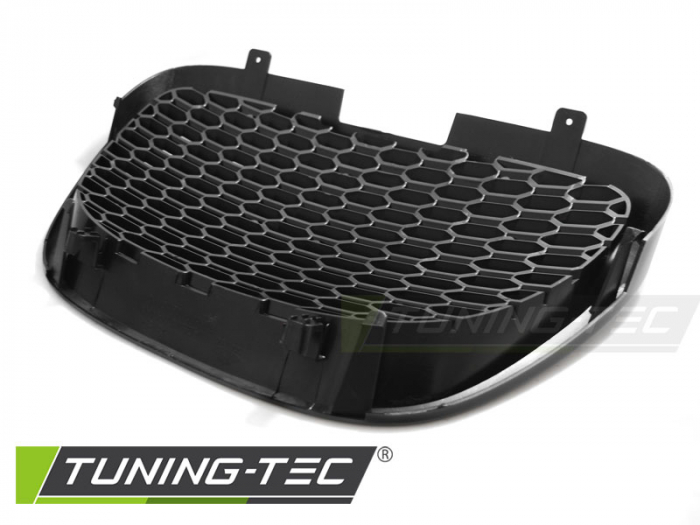Grila  SEAT LEON ALTEA TOLEDO 05-09 fagure negru mat  [4]