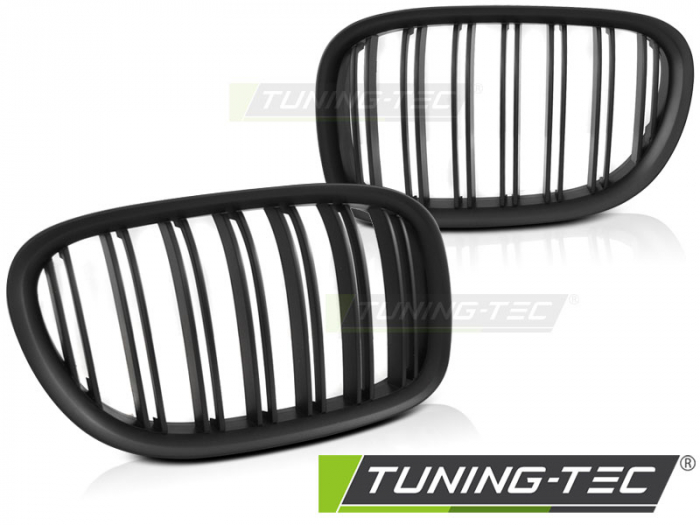 Grile duble BMW F01 09-07.12 negru mat [1]