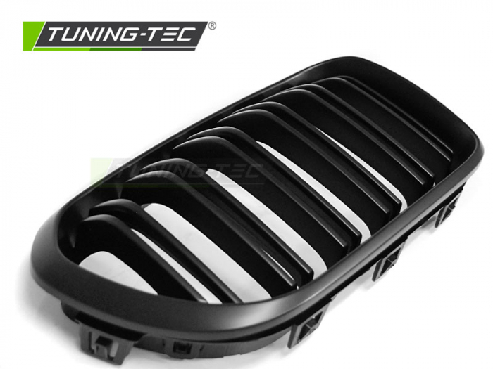 Grile duble BMW F20 F21 LCI 15-18 negru mat [3]