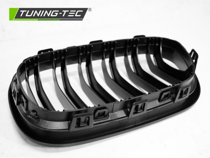 Grile duble BMW F20 F21 LCI 15-18 negru mat [5]