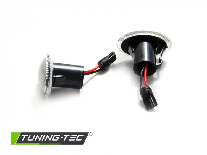 Semnalizari LED FIAT 500 07-/ FORD KA 08-/ LANCIA YPSILON 04- albe [3]