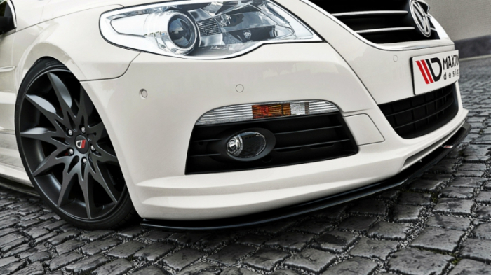 SPLITTER FATA VW PASSAT CC R36 RLINE (PREFACE) negru lucios [2]