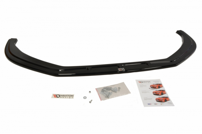SPLITTER FATA VW PASSAT CC R36 RLINE (PREFACE) negru lucios [5]