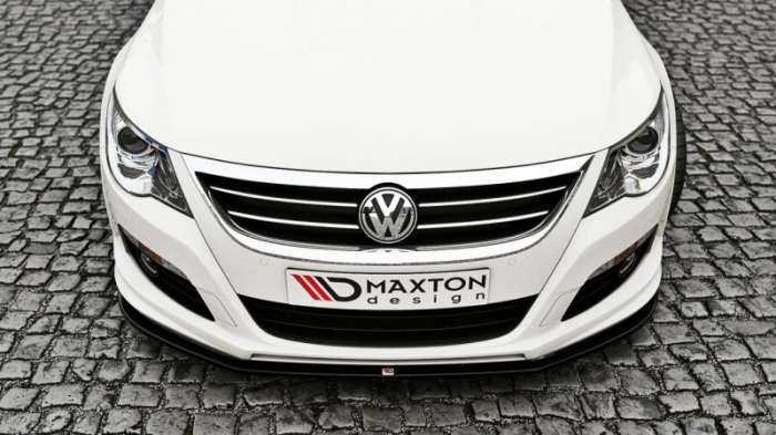 SPLITTER FATA VW PASSAT CC R36 RLINE (PREFACE) negru lucios [3]