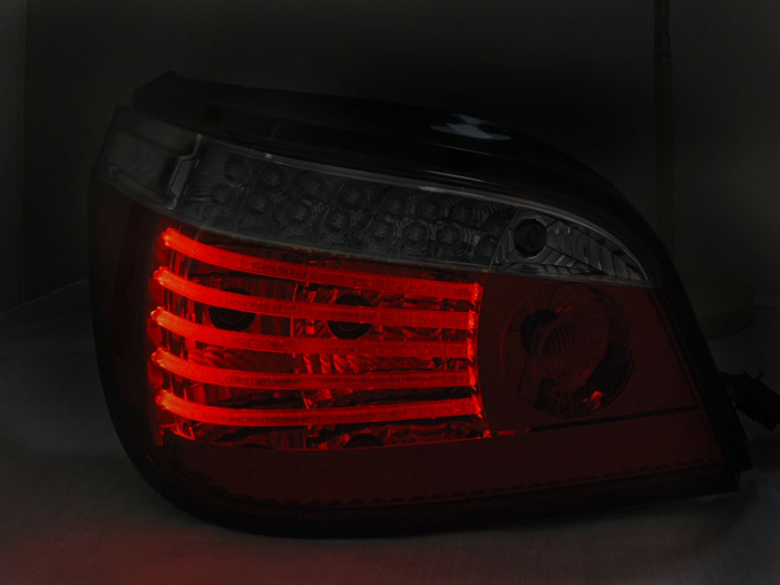 Stopuri LED BMW E60 LCI Red Smoke Dynamic [2]