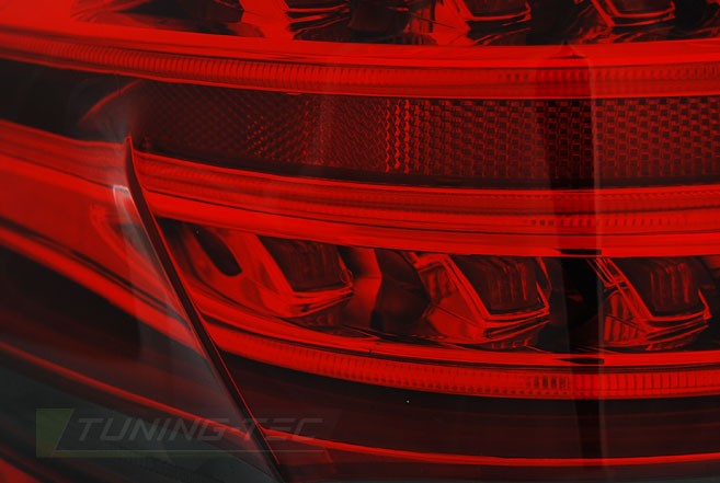 Stopuri MERCEDES W212 E-KLASA 13-16 SEQ ROSU ALB LED [2]