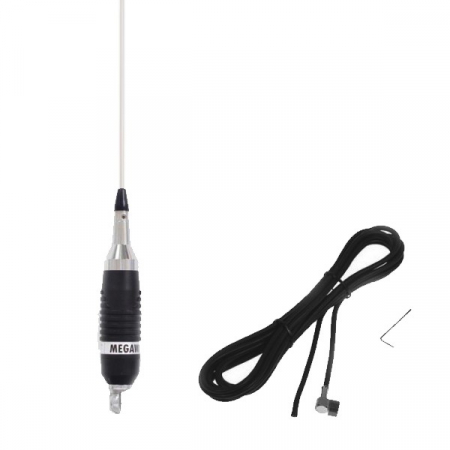 Statii radio CB - ANTENA MEGAWAT MW-140 SILVER 1.34M