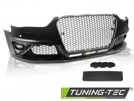 Tuning aerodinamic - Bara fata AUDI  A4 B8 12-15 RS STYLE CHROME BLACK PDC