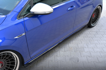 Praguri tuning - Difuzor prag Racing VW GOLF VII R (FACELIFT)