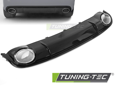 Tuning aerodinamic - Difuzor Sport Glossy Black Audi A4 B8 2008-2011 | Tuning Tec