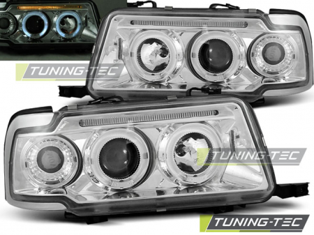 Faruri - Faruri AUDI 80 B4 09.91-04.96 ANGEL EYES CROM