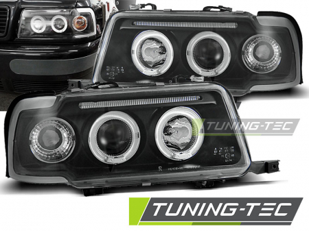 Faruri - Faruri AUDI 80 B4 09.91-04.96 ANGEL EYES NEGRU