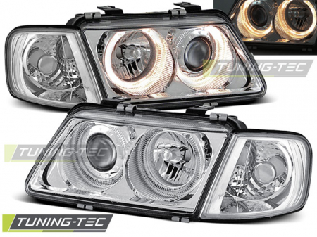 Faruri - Faruri AUDI A3 08.96-08.00 ANGEL EYES CROM