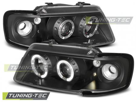 Faruri - Faruri AUDI A3 8L 08.96-08.00 ANGEL EYES NEGRU