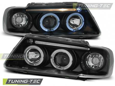 Faruri - Faruri AUDI A3 8L 08.96-08.00 ANGEL EYES NEGRU