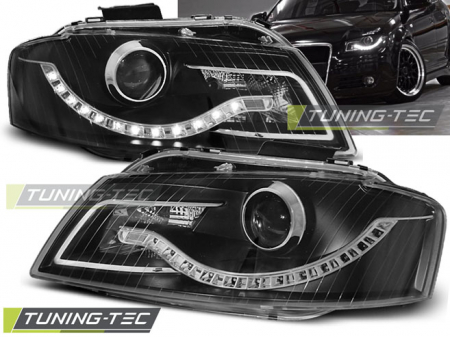 Faruri - Faruri AUDI A3 8P 05.03-03.08 DAYLIGHT NEGRU