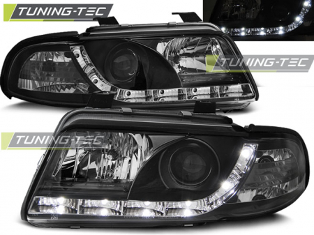 Faruri - Faruri AUDI A4 01.99-09.00 DAYLIGHT NEGRU