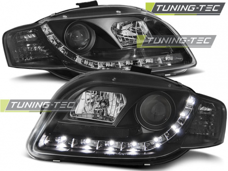 Faruri - Faruri AUDI A4 B7 11.04-03.08 DAYLIGHT NEGRU