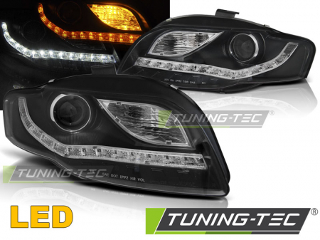 Faruri - Faruri AUDI A4 B7 11.04-03.08 DAYLIGHT SEMNAL LED NEGRU