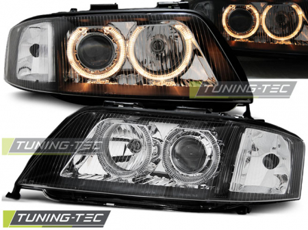 Faruri - Faruri AUDI A6 05.97-09.99 ANGEL EYES NEGRU