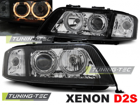 Faruri - Faruri AUDI A6 06.01-05.04 ANGEL EYES NEGRU XENON