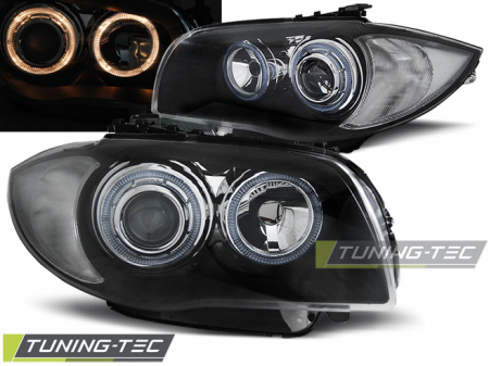 Faruri - Faruri BMW 1 E87/E81/82/88 04-11 NEGRU