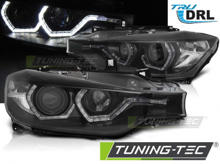 Faruri - Faruri BMW F30 angel eyes TRU DRL