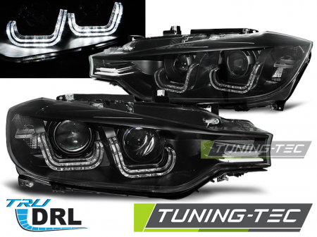 Faruri BMW F30/F31 10.11 - 05.15 NEGRU U-LED BAR