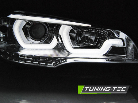 Faruri BMW X5 E70 07-13 TUBE LIGHT DRL crom [2]