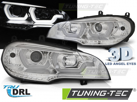 Faruri - Faruri BMW X5 E70 07-13 TUBE LIGHT DRL crom