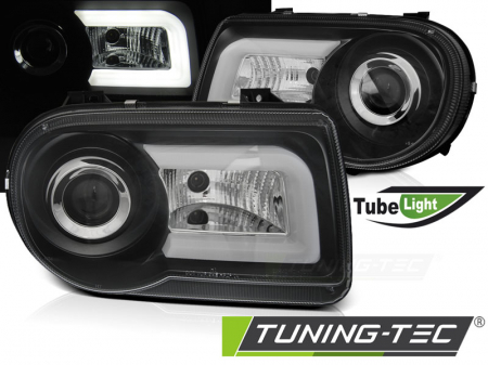 Faruri - Faruri CHRYSLER 300C 05-10 NEGRU TUBE LIGHT