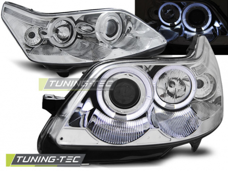 Faruri - Faruri CITROEN C4 04-10 ANGEL EYES CROM